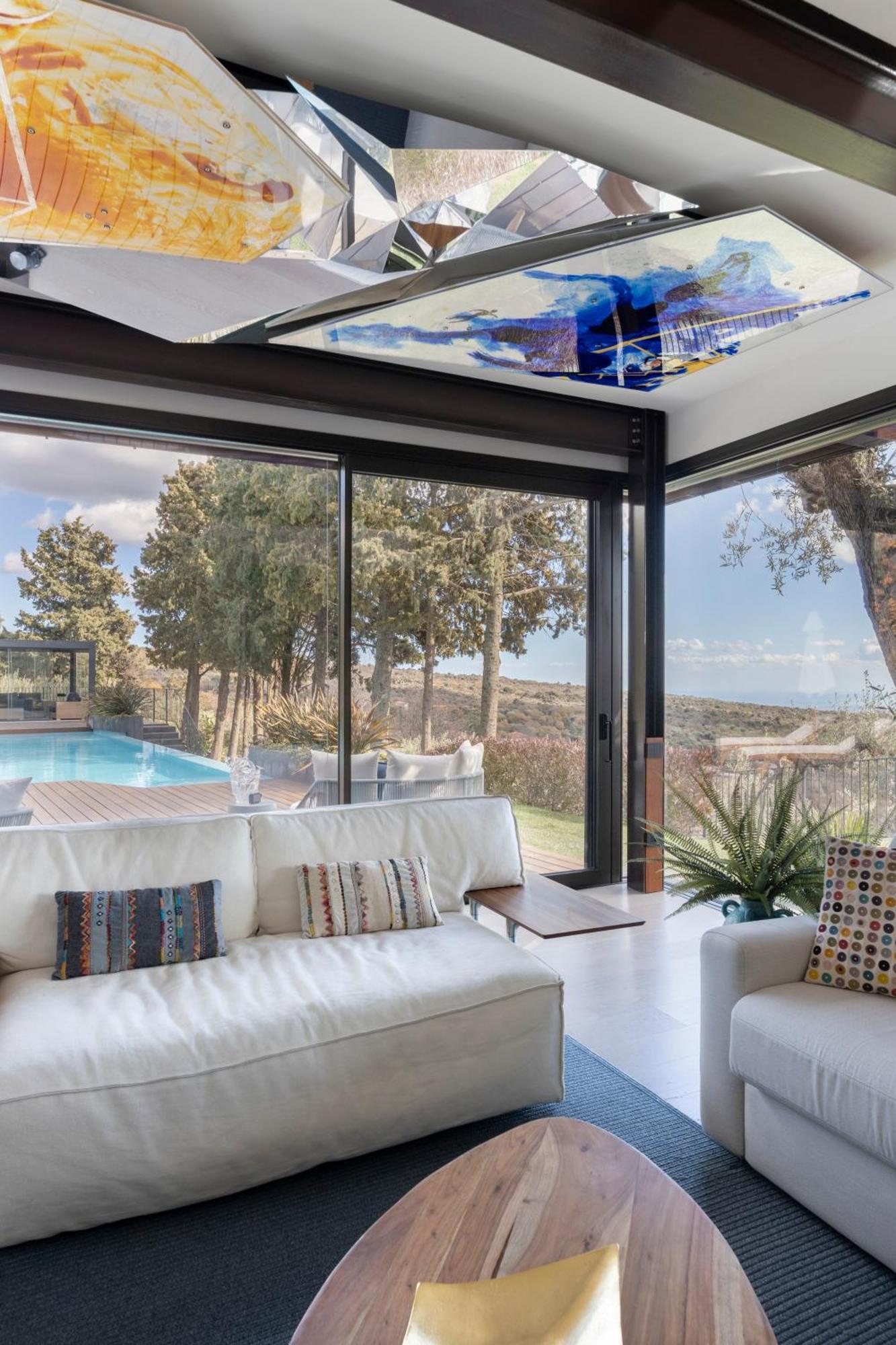 Scialaj Villa Di Lusso Sull'Etna Con Piscina E Vista Mare Ragalna Dış mekan fotoğraf