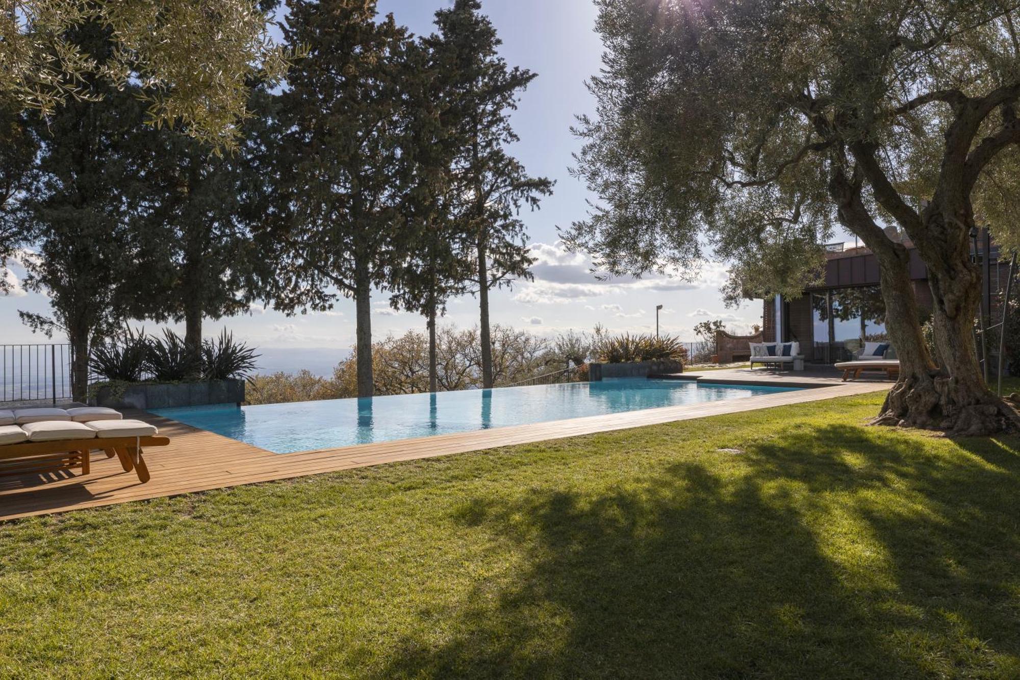 Scialaj Villa Di Lusso Sull'Etna Con Piscina E Vista Mare Ragalna Dış mekan fotoğraf