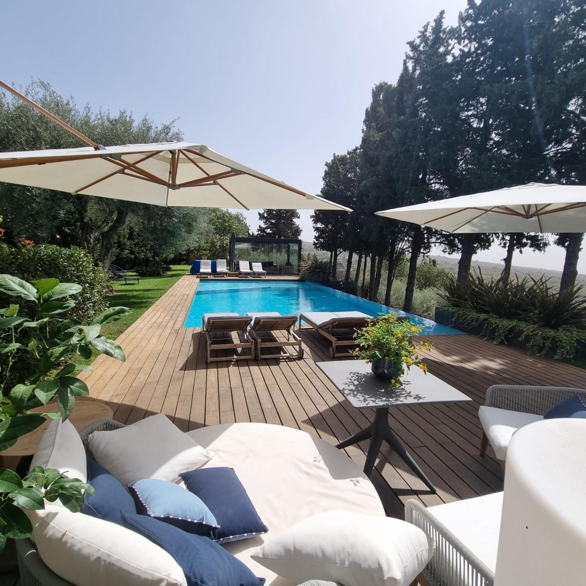 Scialaj Villa Di Lusso Sull'Etna Con Piscina E Vista Mare Ragalna Dış mekan fotoğraf