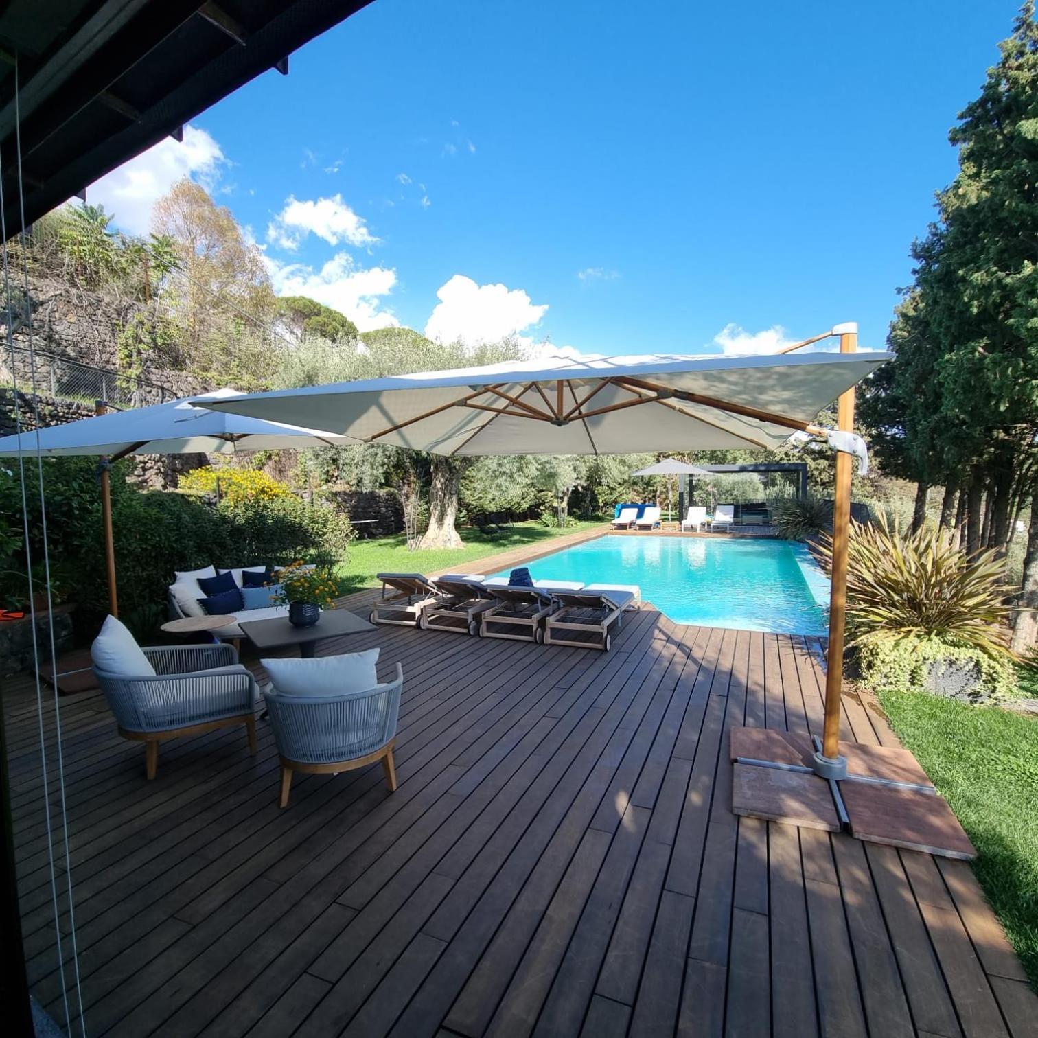 Scialaj Villa Di Lusso Sull'Etna Con Piscina E Vista Mare Ragalna Dış mekan fotoğraf